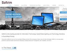 Tablet Screenshot of partners.softrim.com